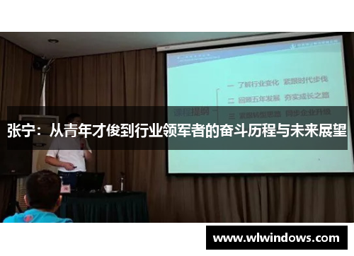 张宁：从青年才俊到行业领军者的奋斗历程与未来展望